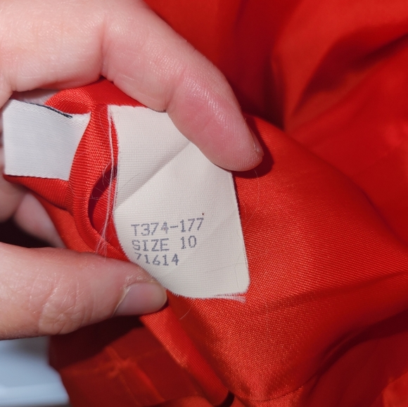 Vintage Women's Red Pendleton Wool Blazer Size 10 - Picture 7 of 8